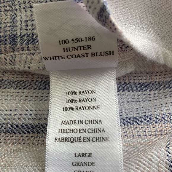 Rails 'Hunter White Coast Blush' plaid button down shirt - Picture 7 of 8